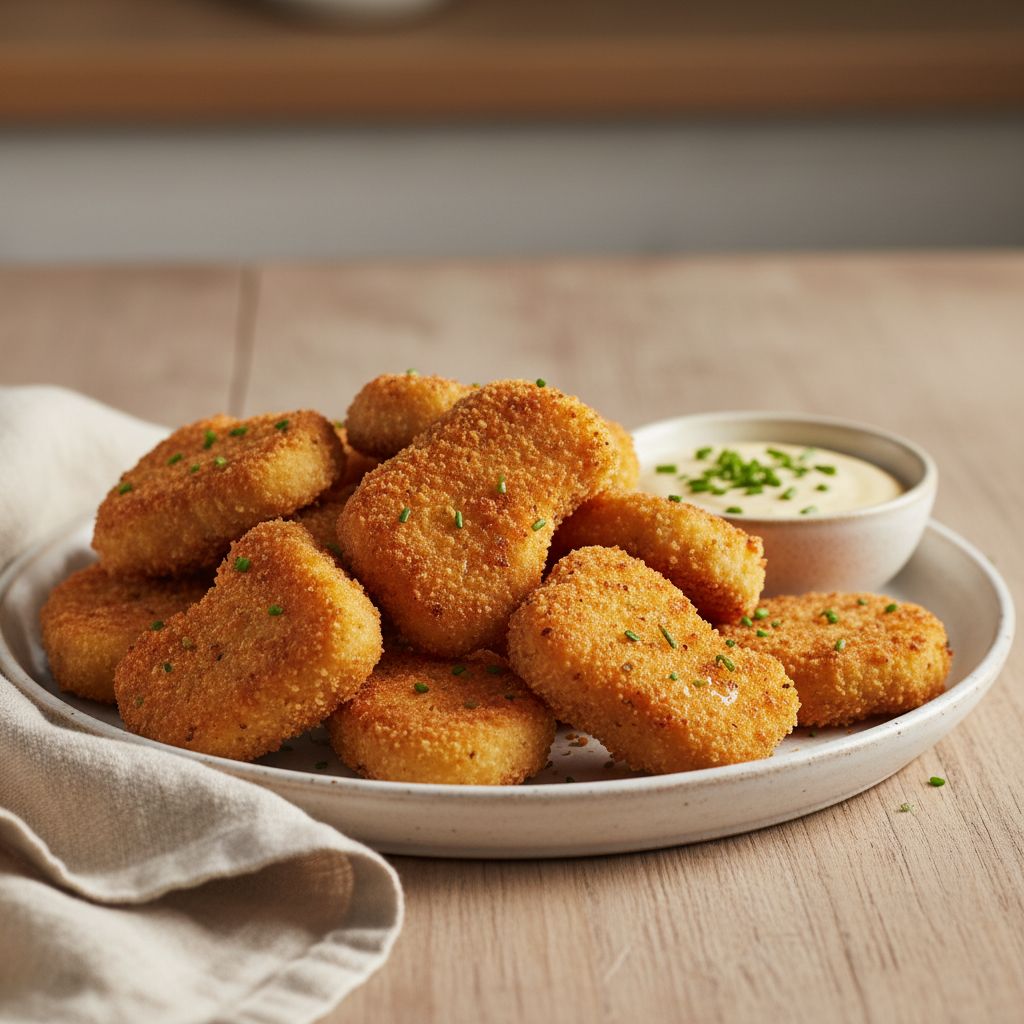 Air-Fryer-Chicken-Nuggets-selbstgemacht