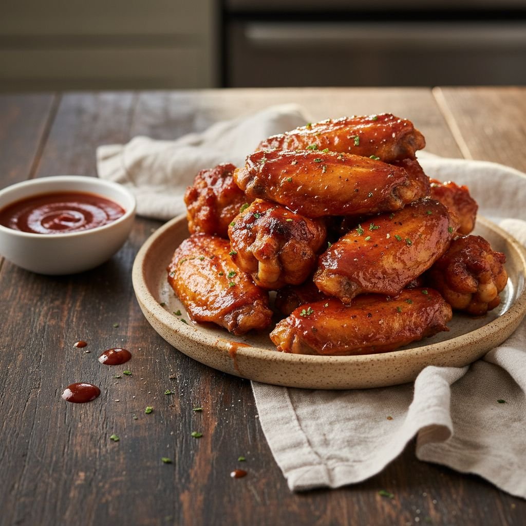 Air-Fryer-Chicken-Wings-BBQ-Style