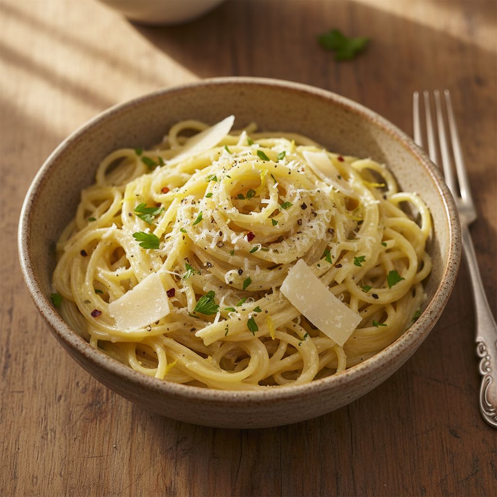 Cremige-Zitronen-Pasta-mit-Parmesan