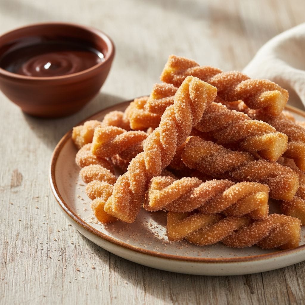 Air-Fryer-Syye-Churros-mit-Zimt-Zucker