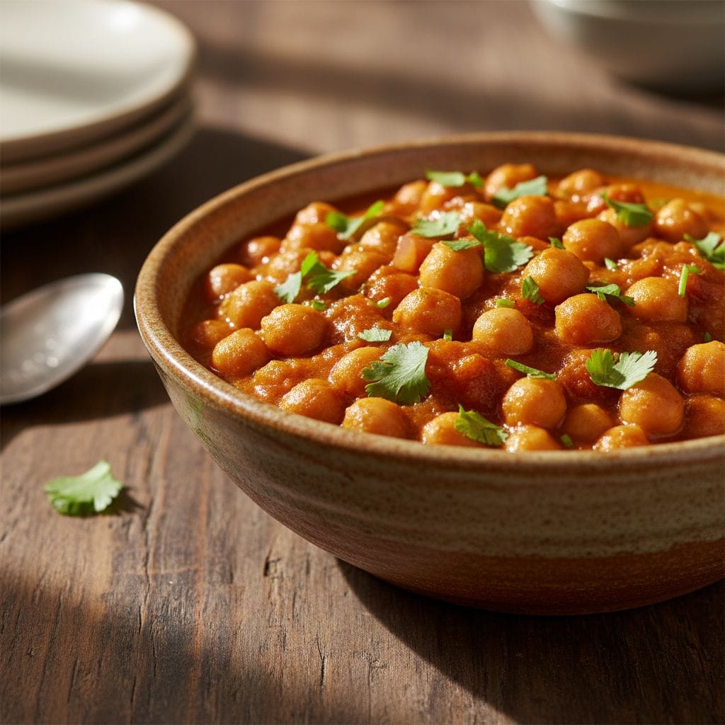 Indisches-Kichererbsen-Curry-Masala
