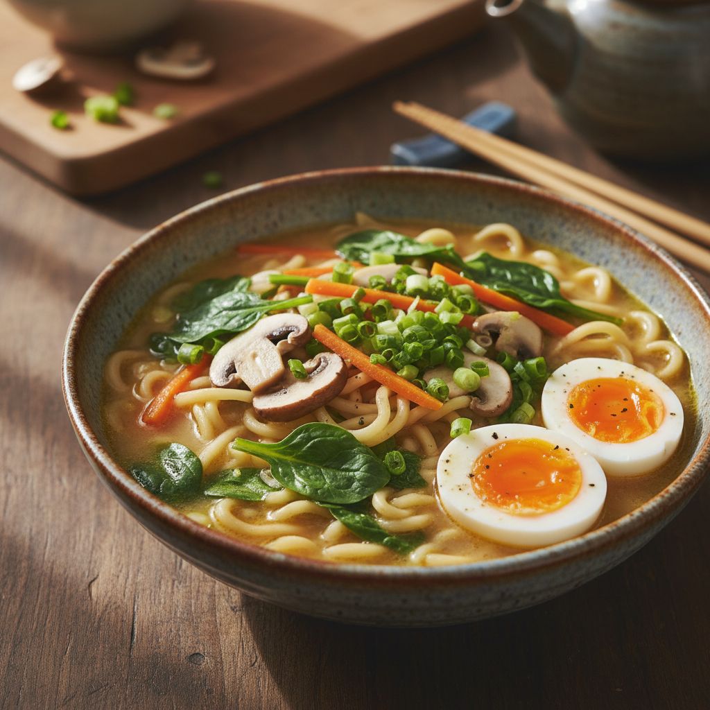 Ramen-Suppe-mit-Miso-Bryhe