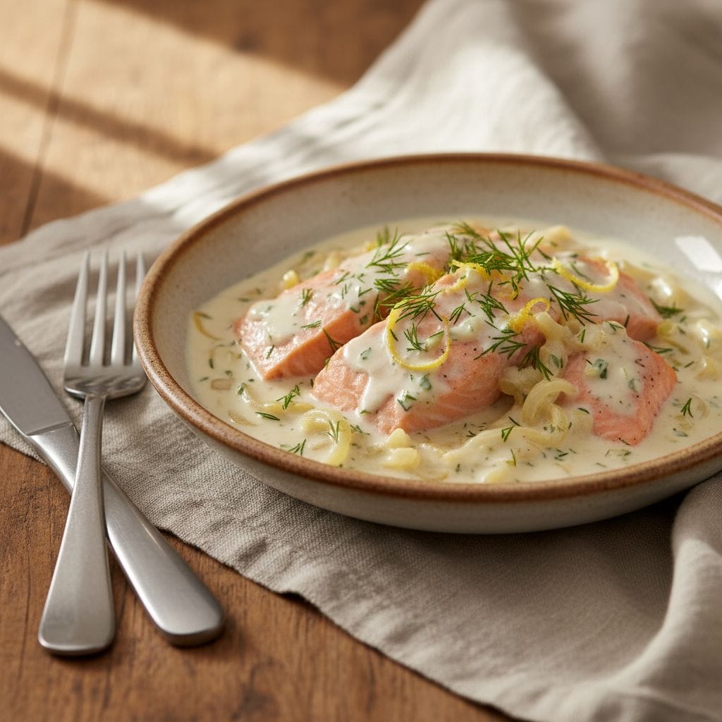 Thermomix-Lachs-in-Sahnesauce